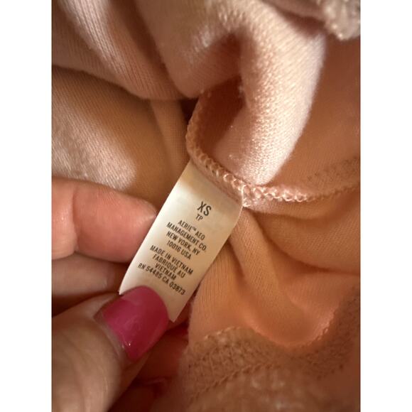 AERIE size XS pink sweatshirt - Picture 3 of 3